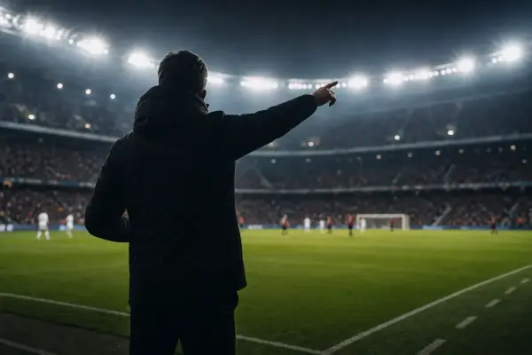 Pep Guardiola na lavičce